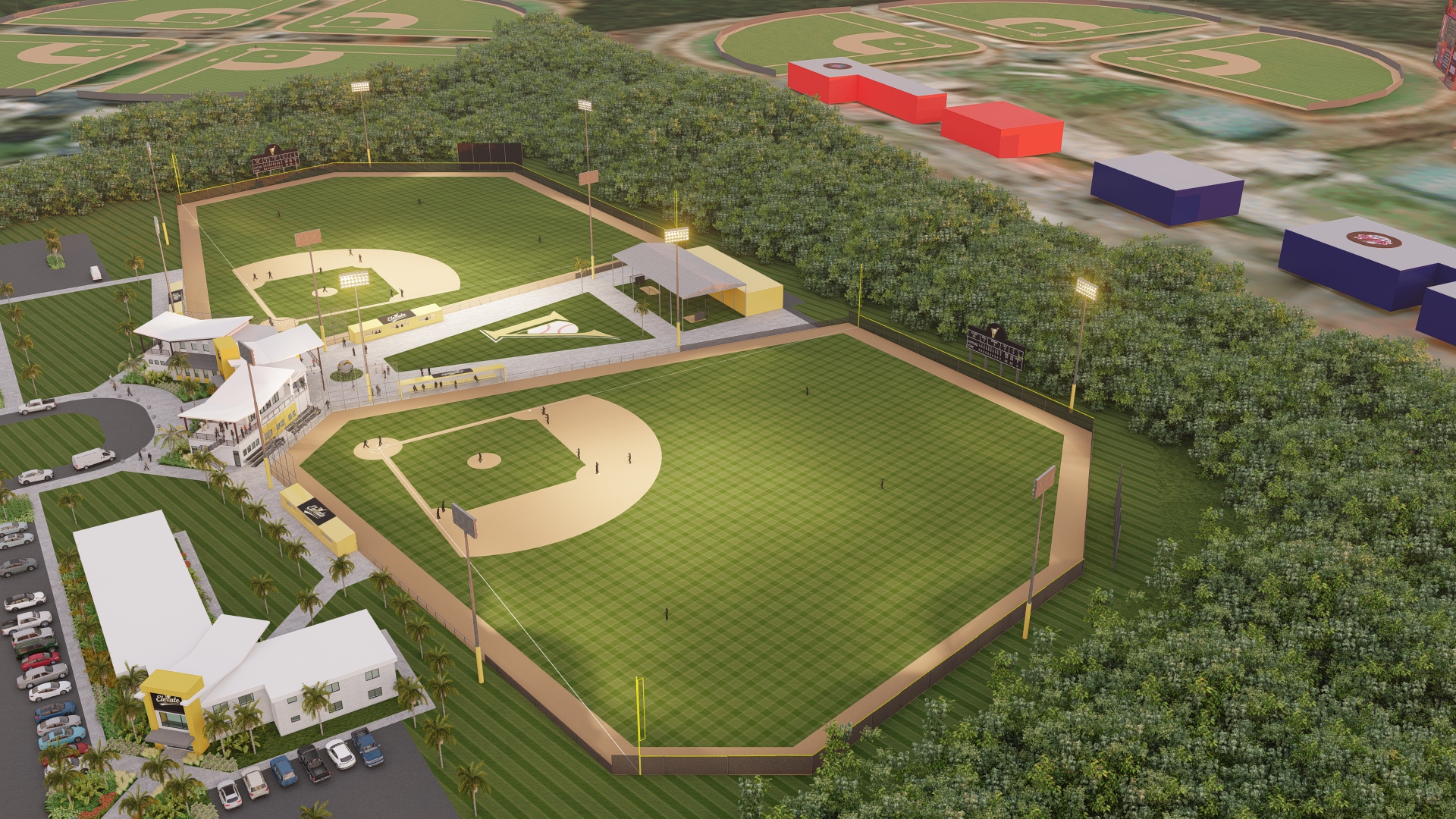 Elevate Baseball Academy Facility Dominican Republic Latin America MLB